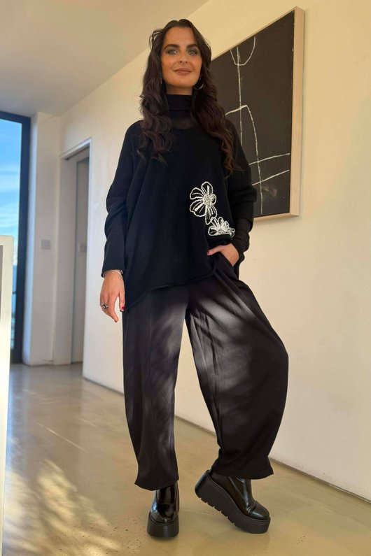 Carnaby Box Knit Black /13 =